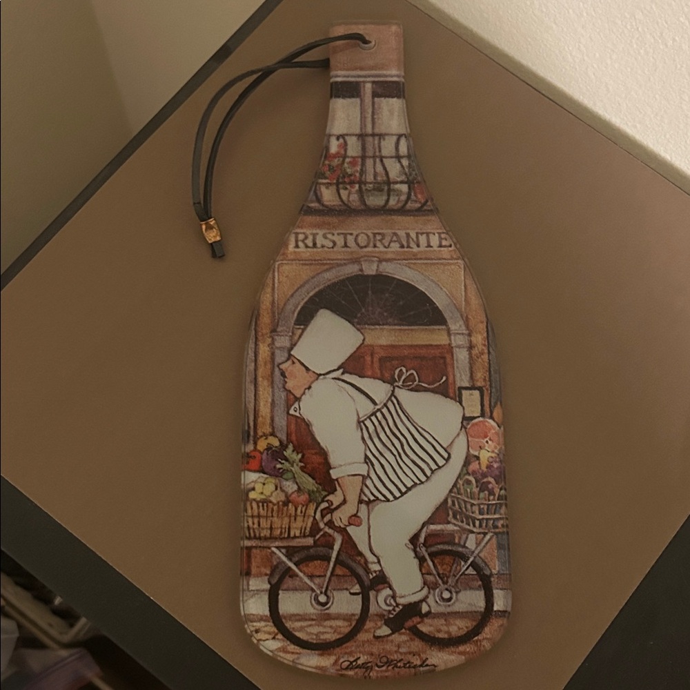 Decorative Chef Cutting Board